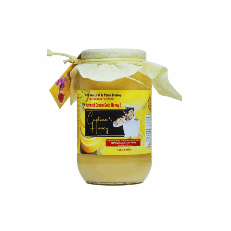 Gold Cream Honey Captain's Honey