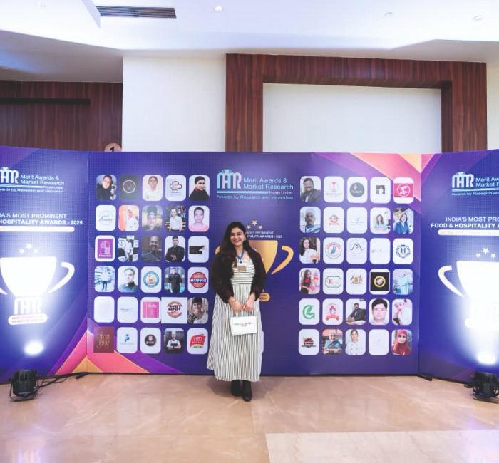Award by Master chef Sanjeev Kapoor